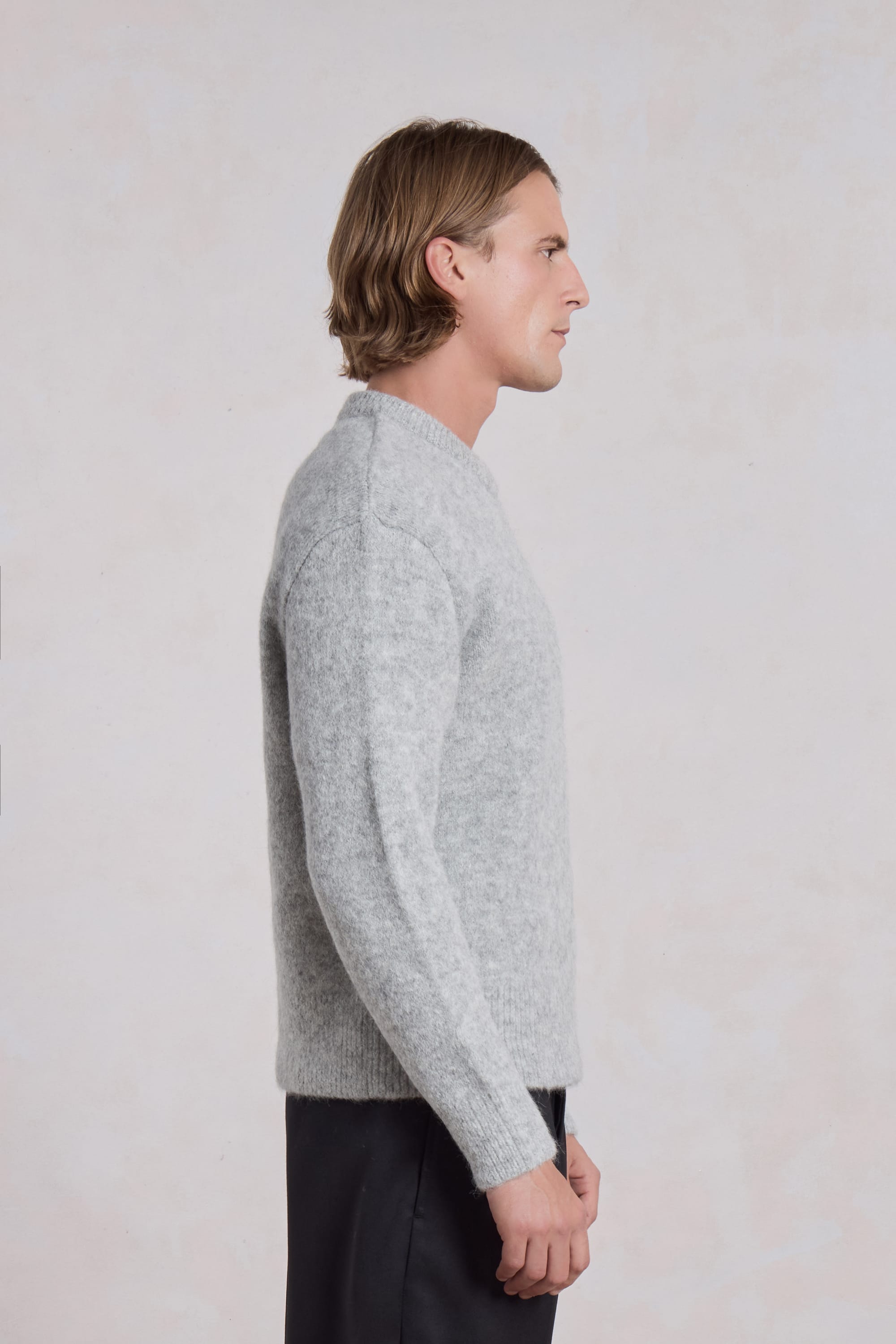 MUSEUM GARMENTS - Alpaca sweater Grey – suuupply