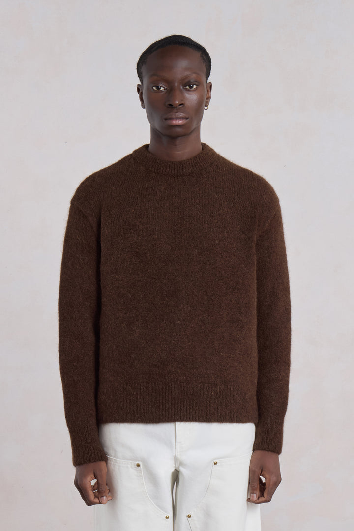 Alpaca sweater - Brown