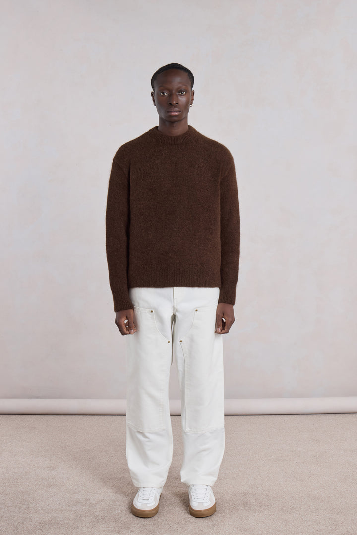 Alpaca sweater - Brown