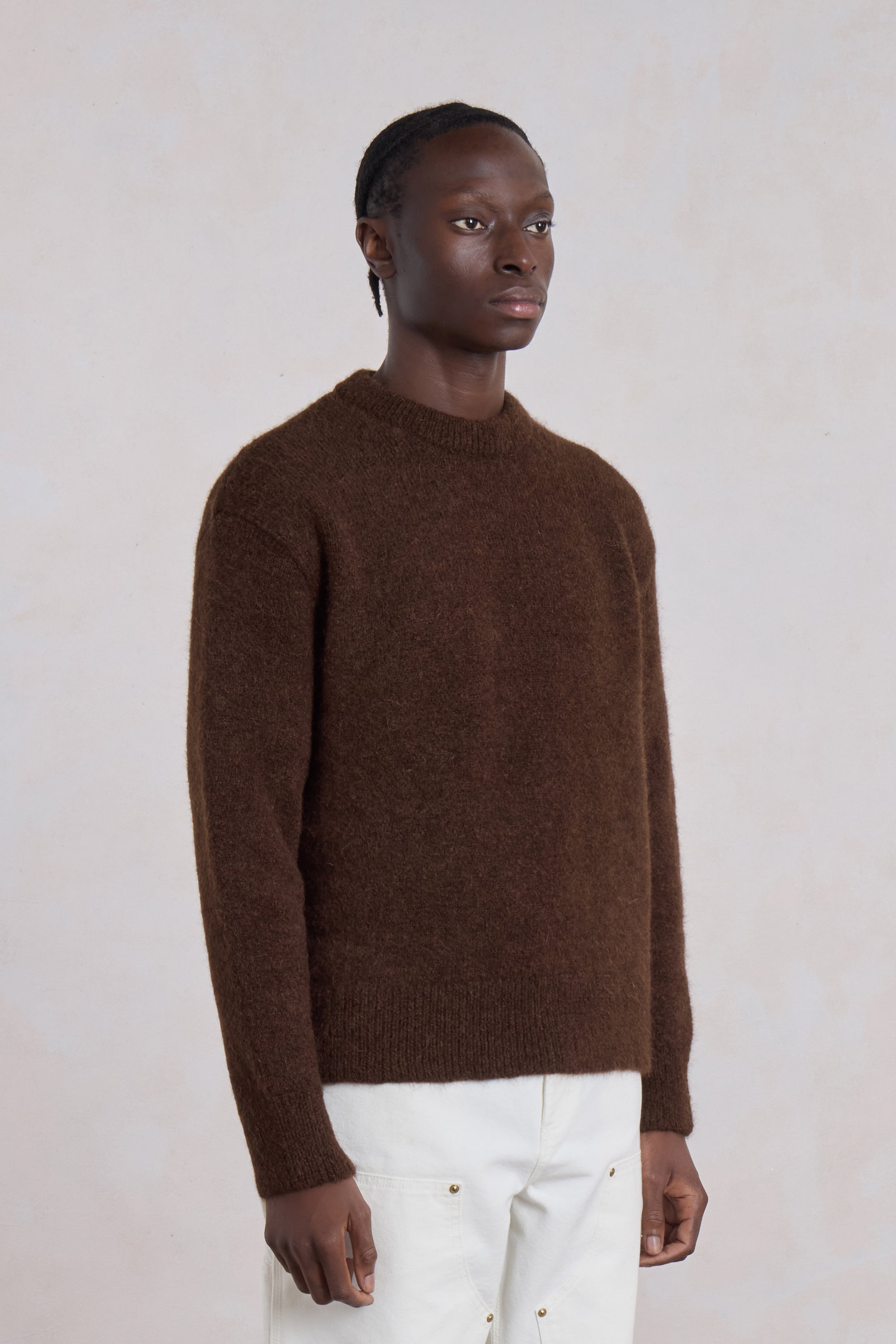 MUSEUM GARMENTS - Alpaca sweater Brown – suuupply