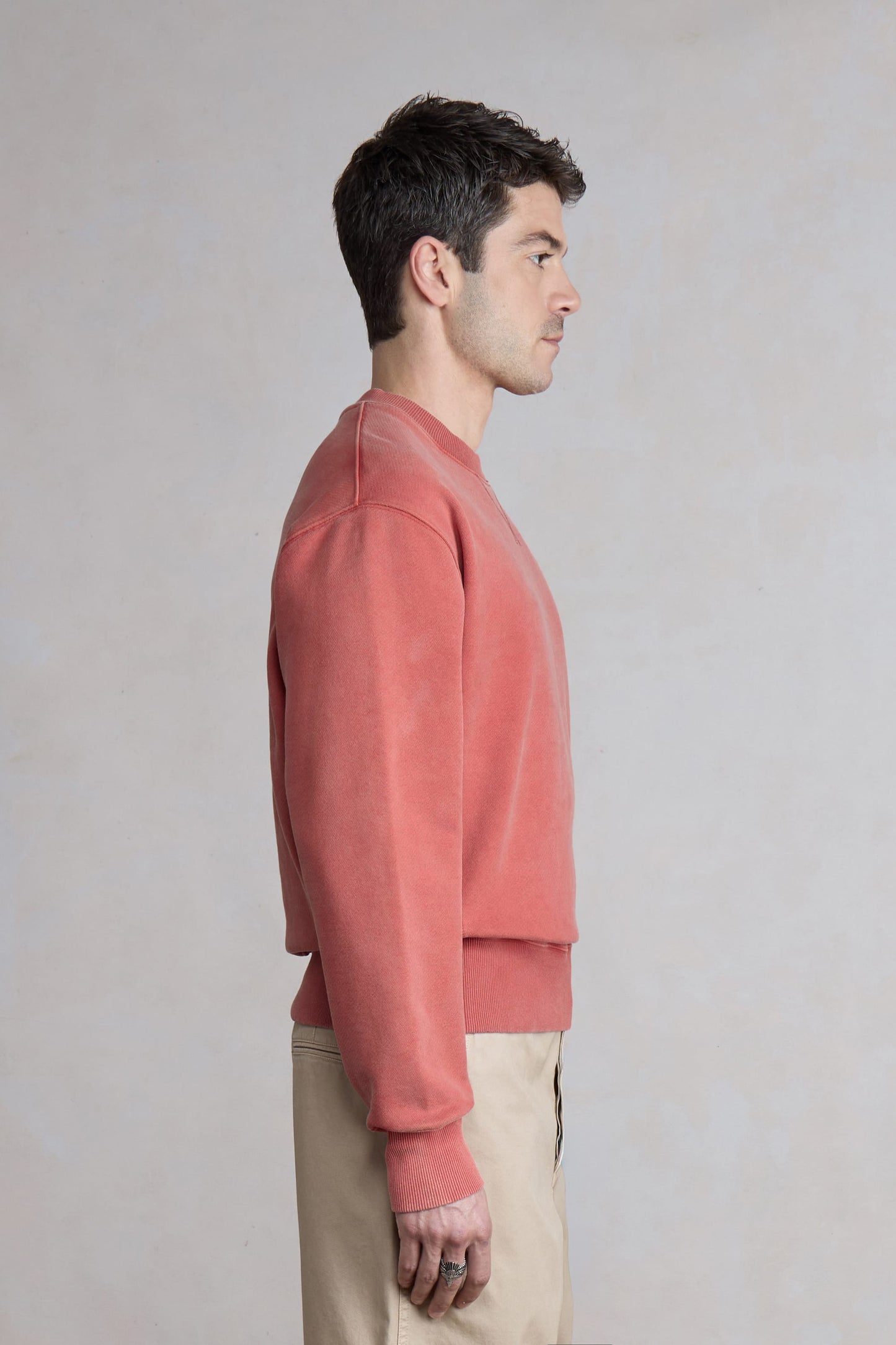 Athletic Sweatshirt - Faded Red