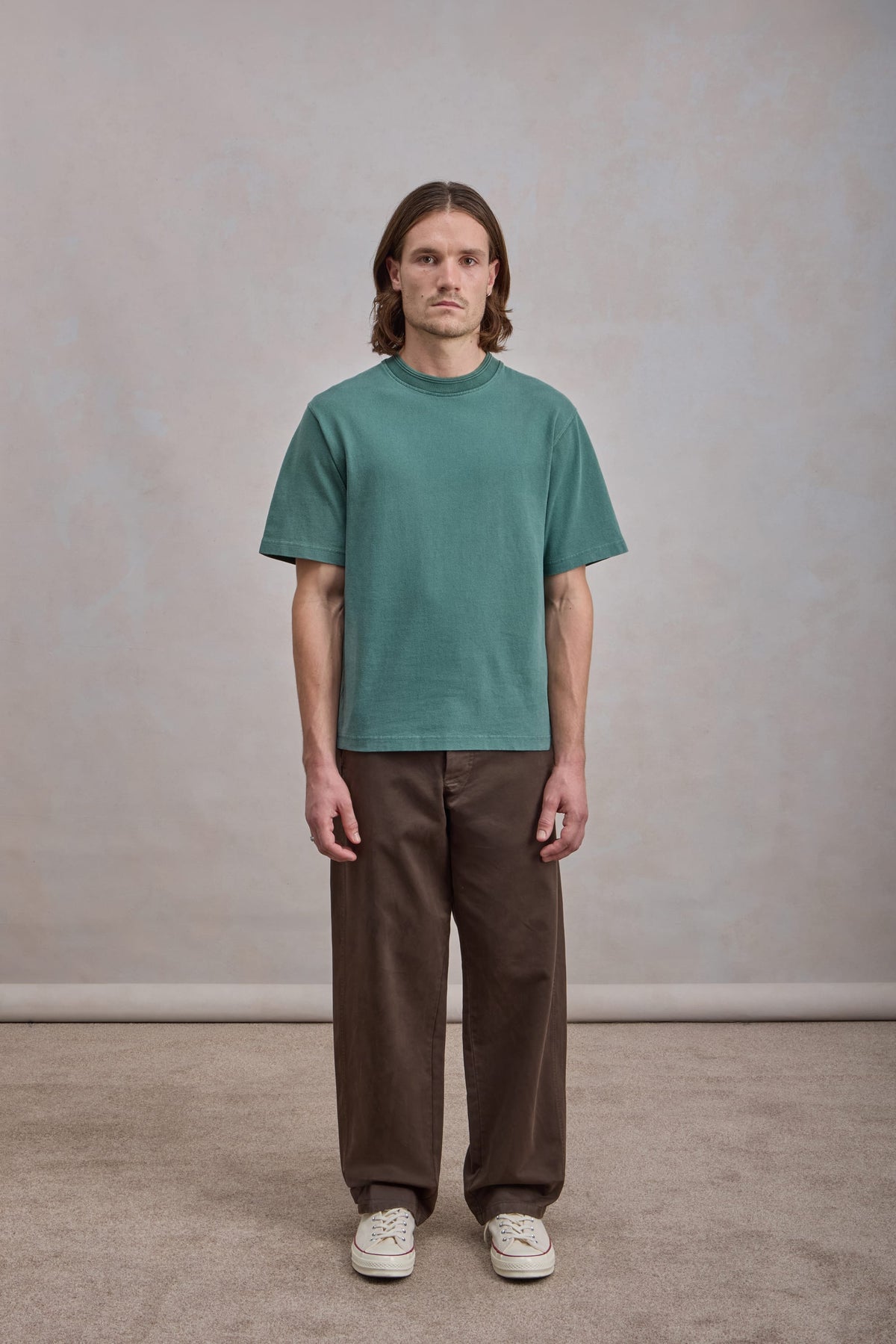 Athletic T-Shirt - Faded Green