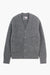 Alpaca cardigan - Charcoal gray