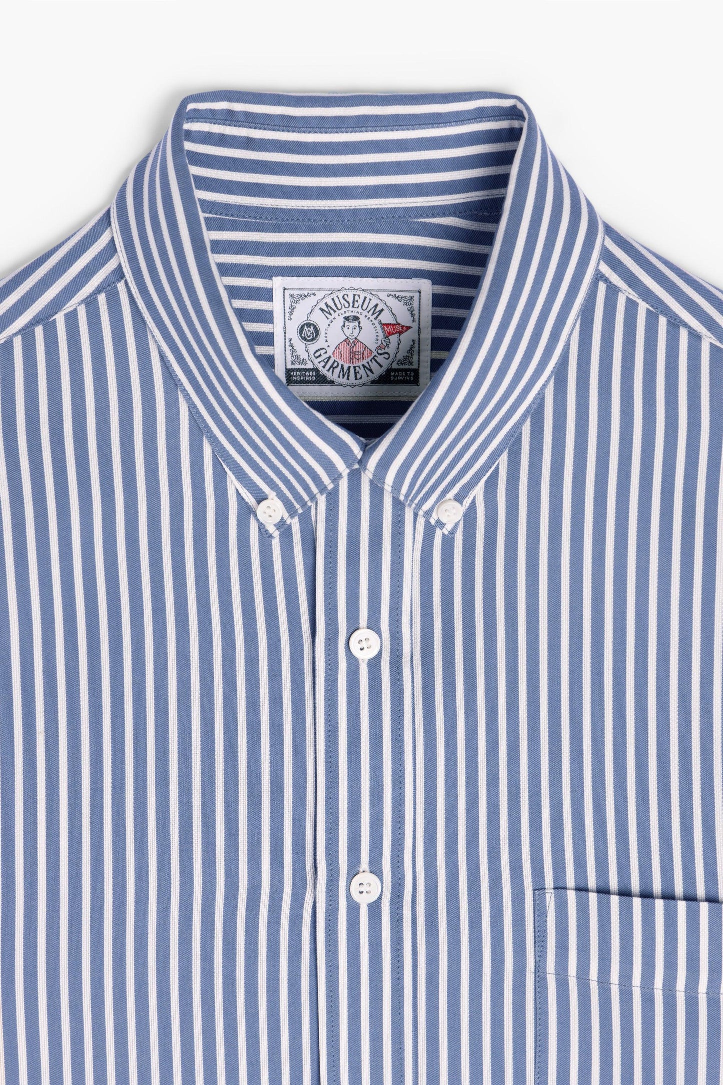 Dad’s Shirt - Silk/Cotton Stripes