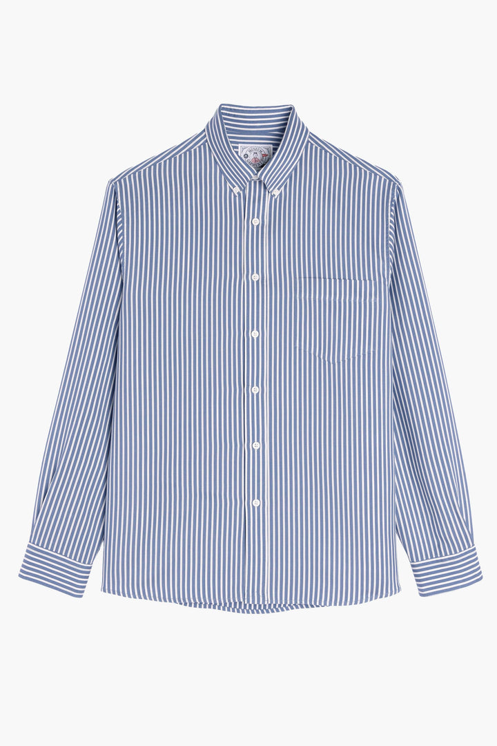 Dad’s Shirt - Silk/Cotton Stripes