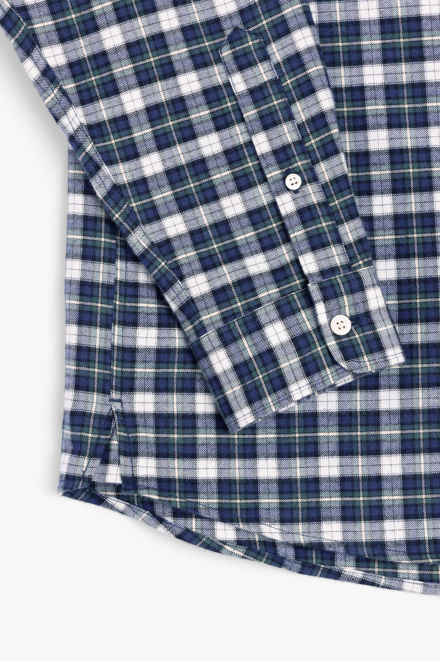 Dad’s shirt - Brushed Cotton Twill Plaid