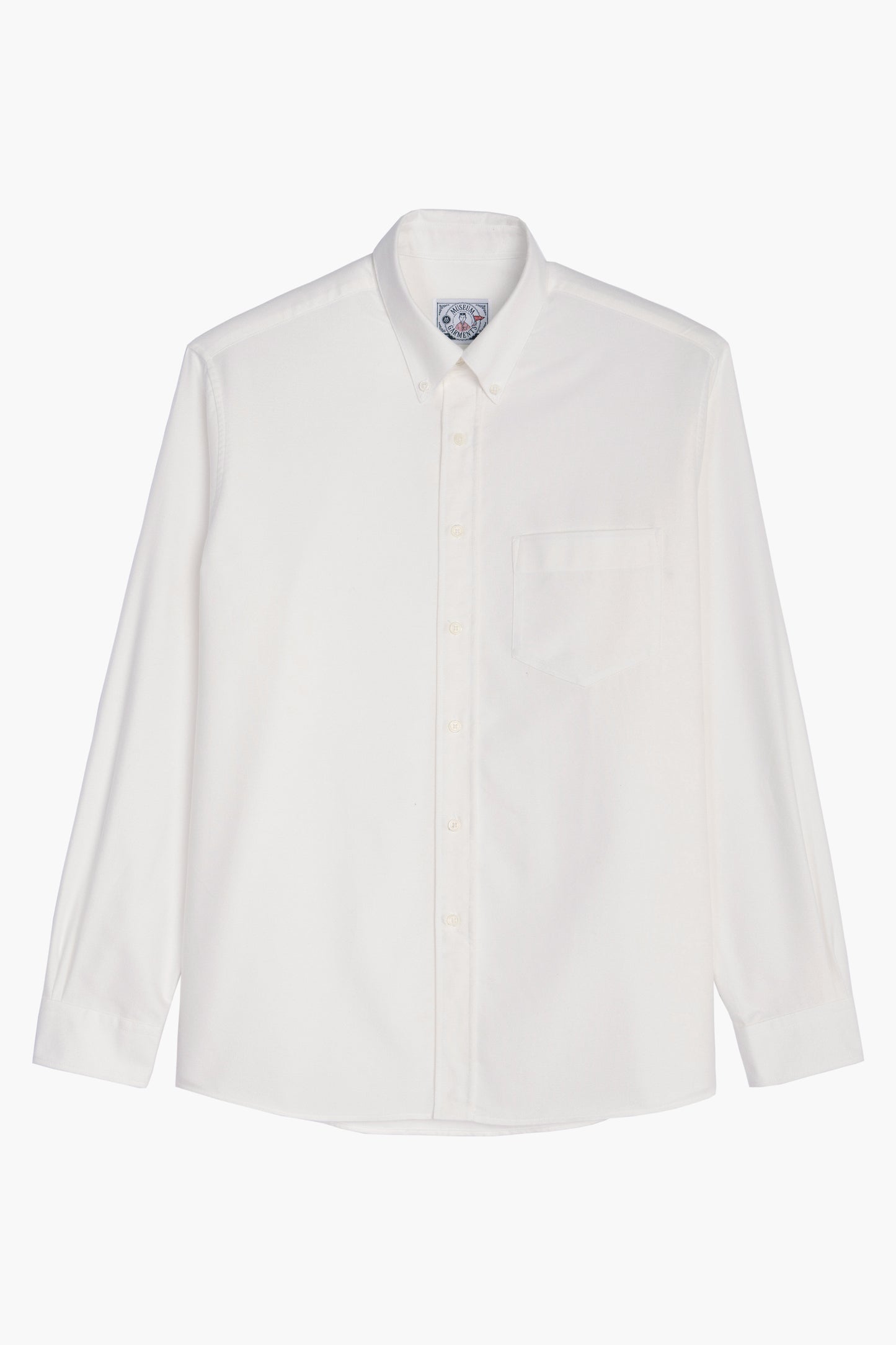 Chemise Button-Down - Oxford Brossé Off-white