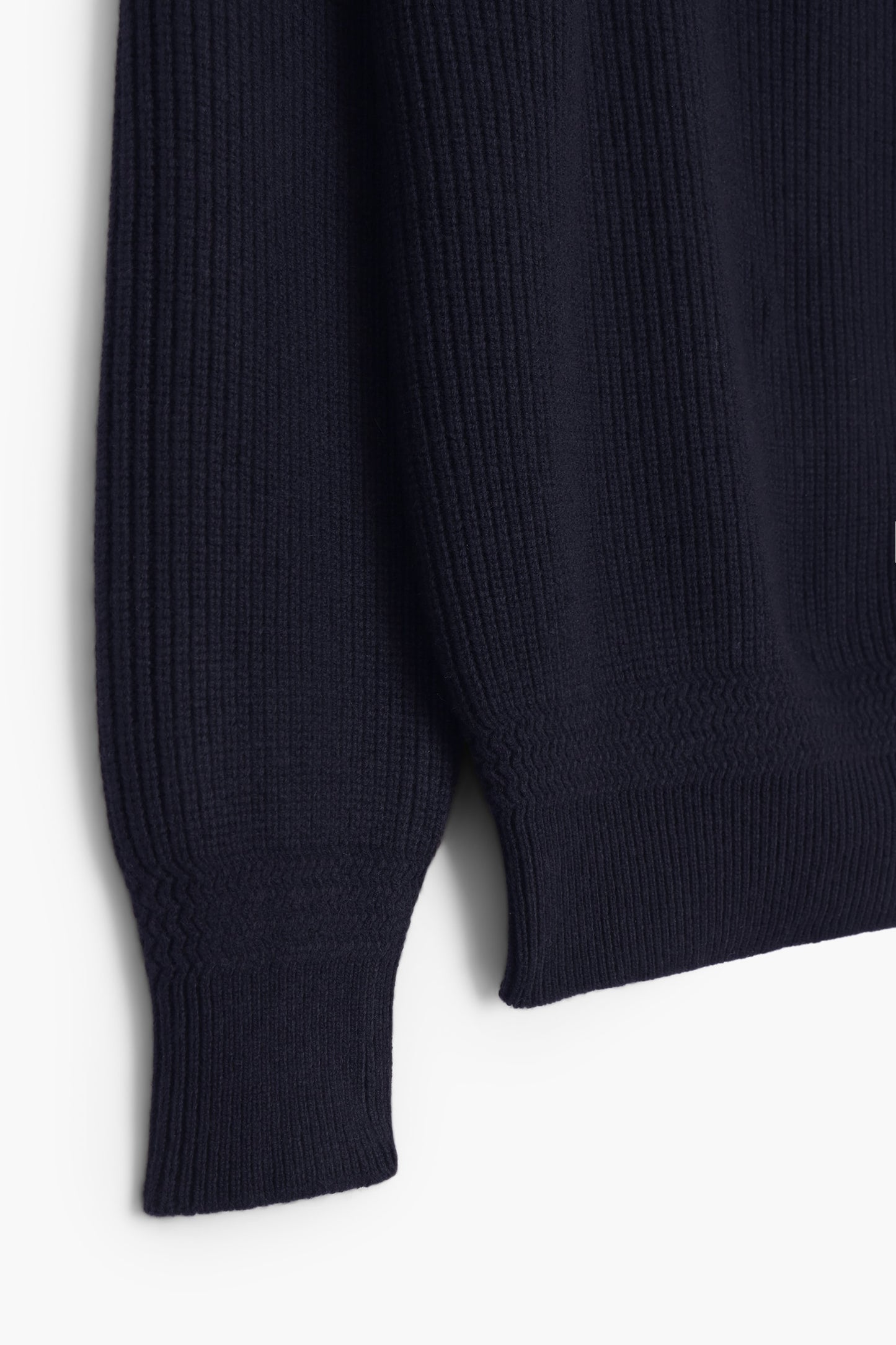 Lambswool Deck Sweater - Navy