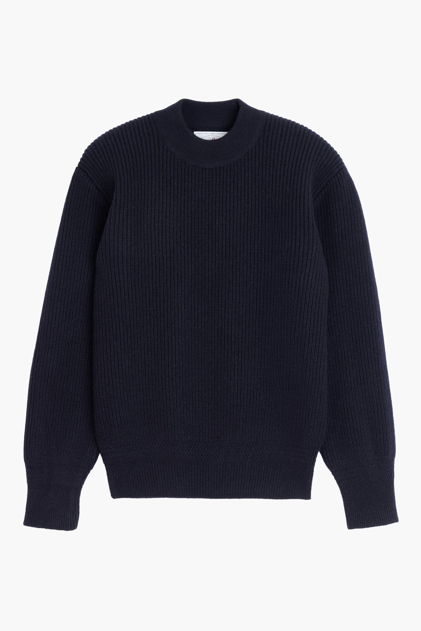 Lambswool Deck Sweater - Navy