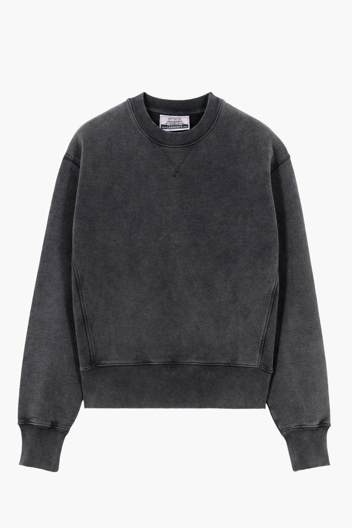 Athletic Sweatshirt - Faded Black