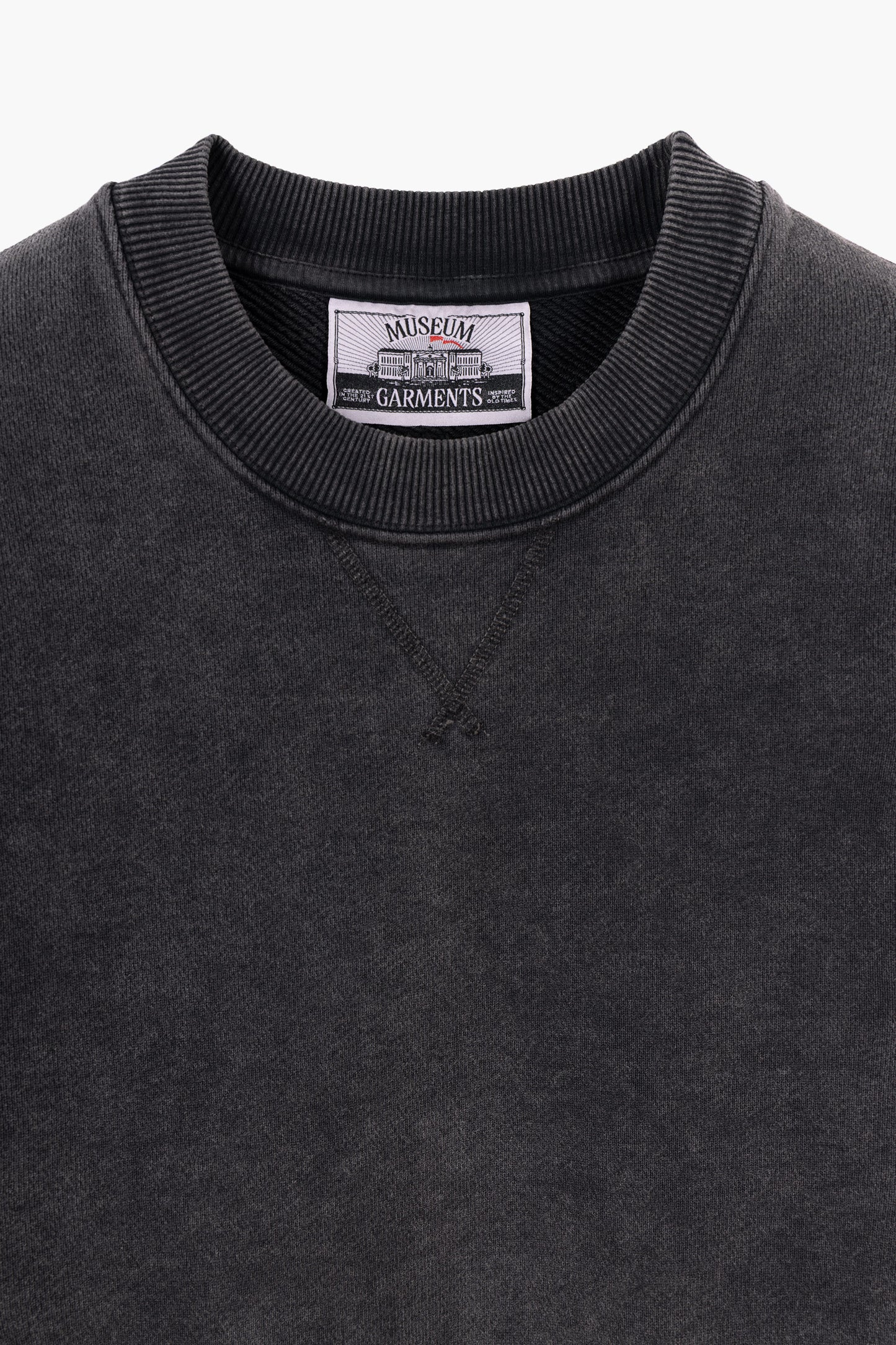 Athletic Sweatshirt - Faded Black