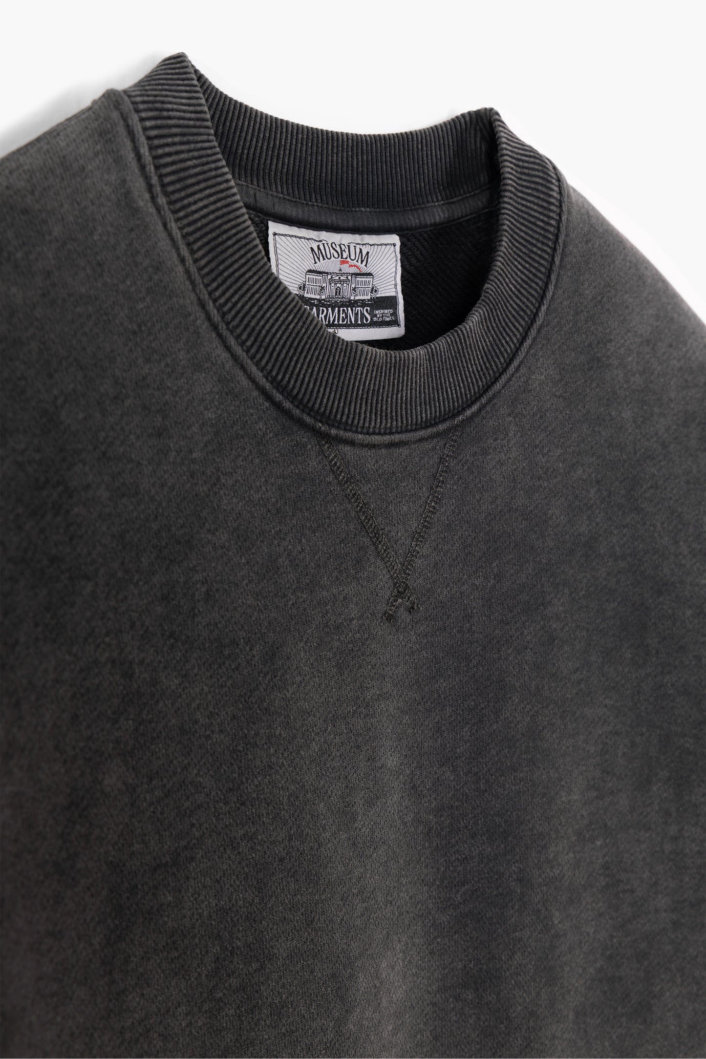 Athletic Sweatshirt - Faded Black