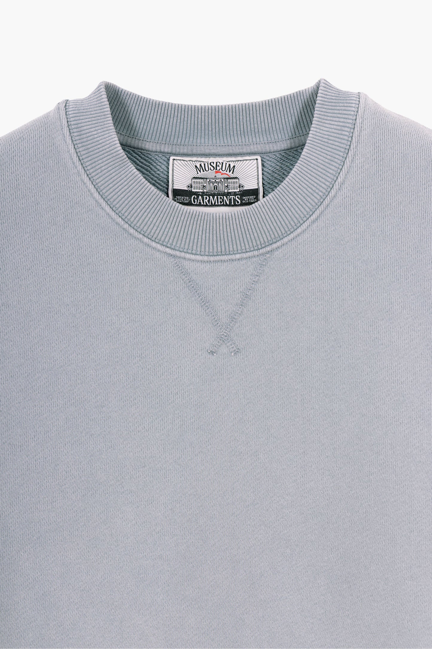 Athletic Sweatshirt - Faded Blue
