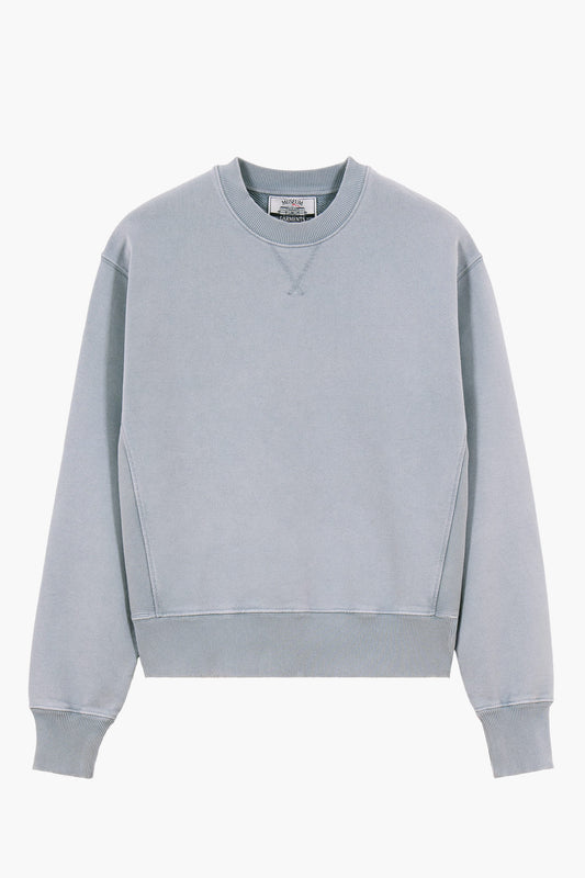Athletic Sweatshirt - Faded Blue