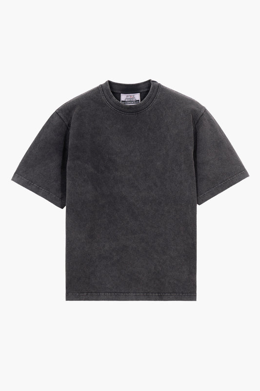 Athletic T-shirt Faded Black