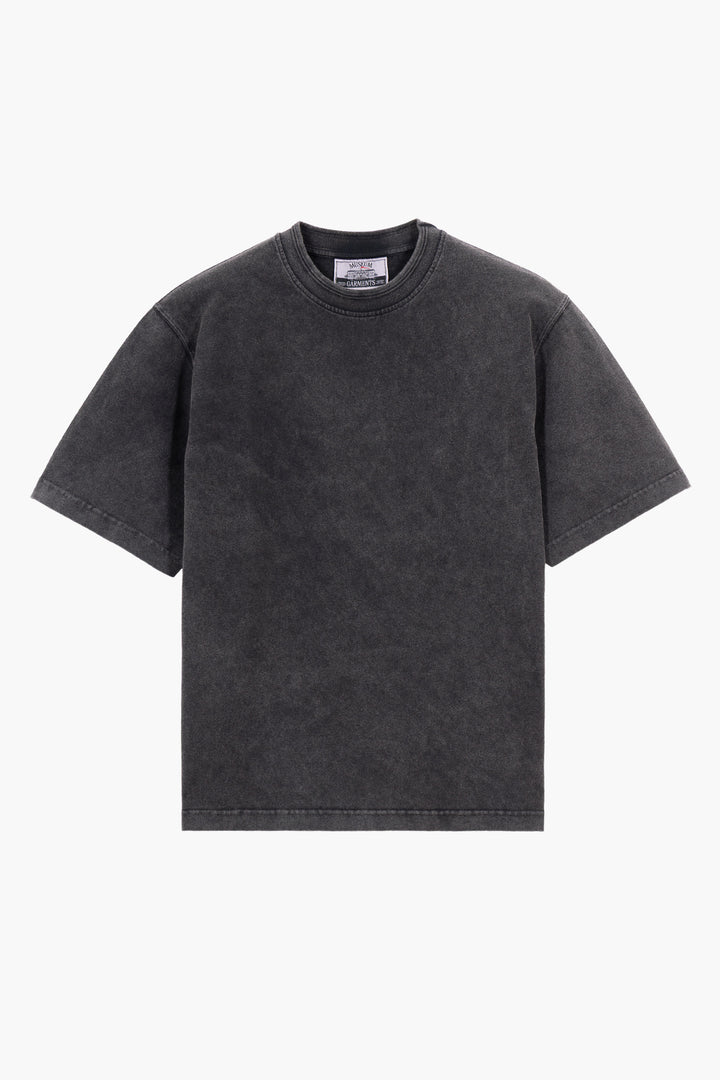 Athletic T-shirt Faded Black