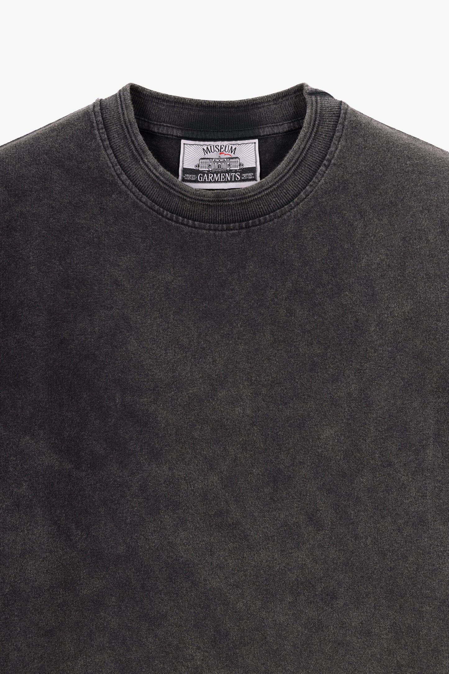 Athletic T-shirt Faded Black