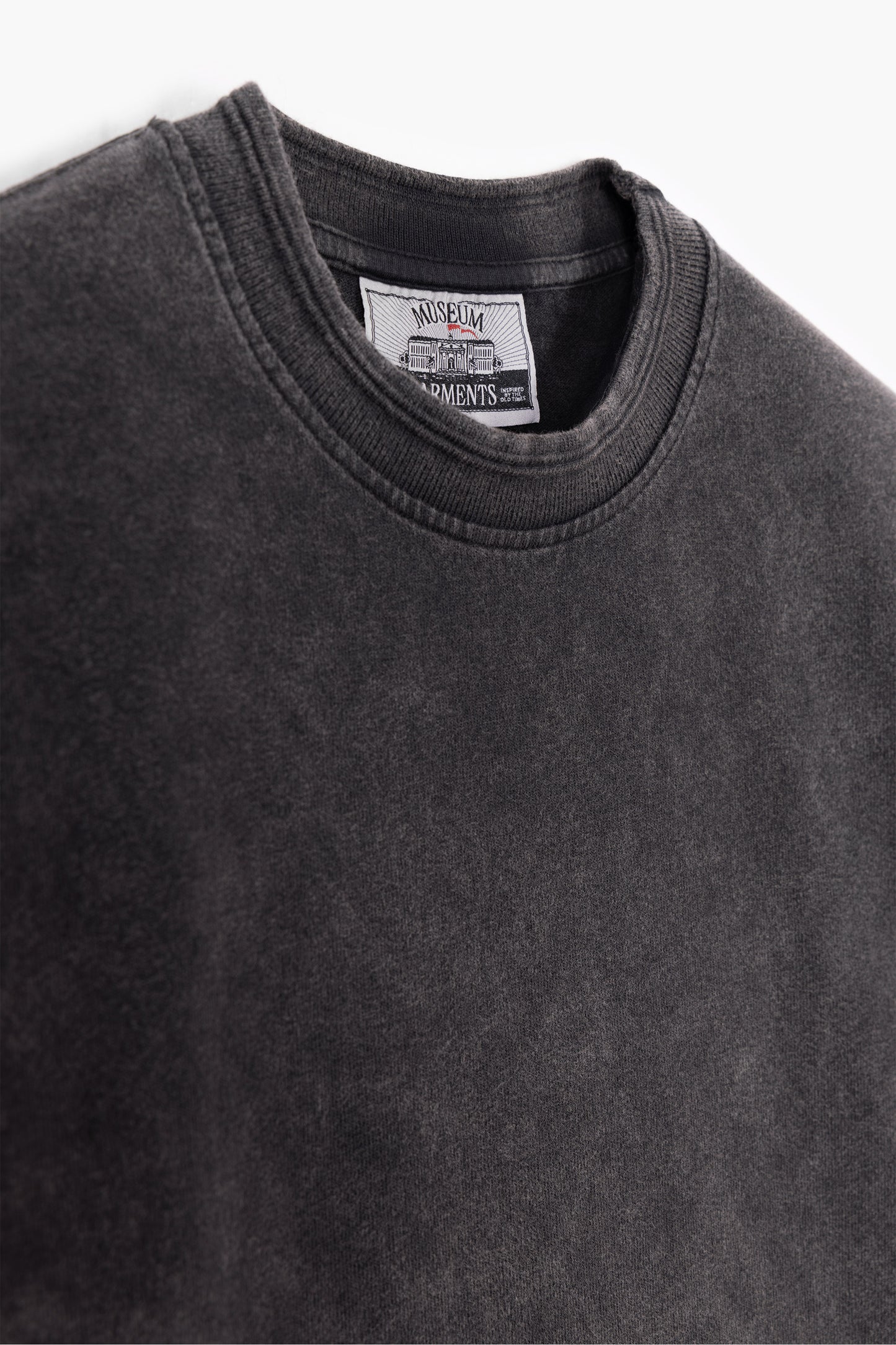 Athletic T-shirt Faded Black