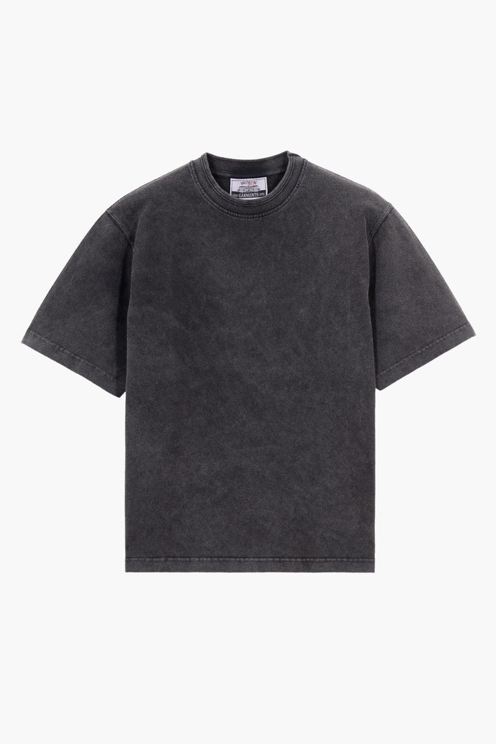Athletic T-shirt Faded Black