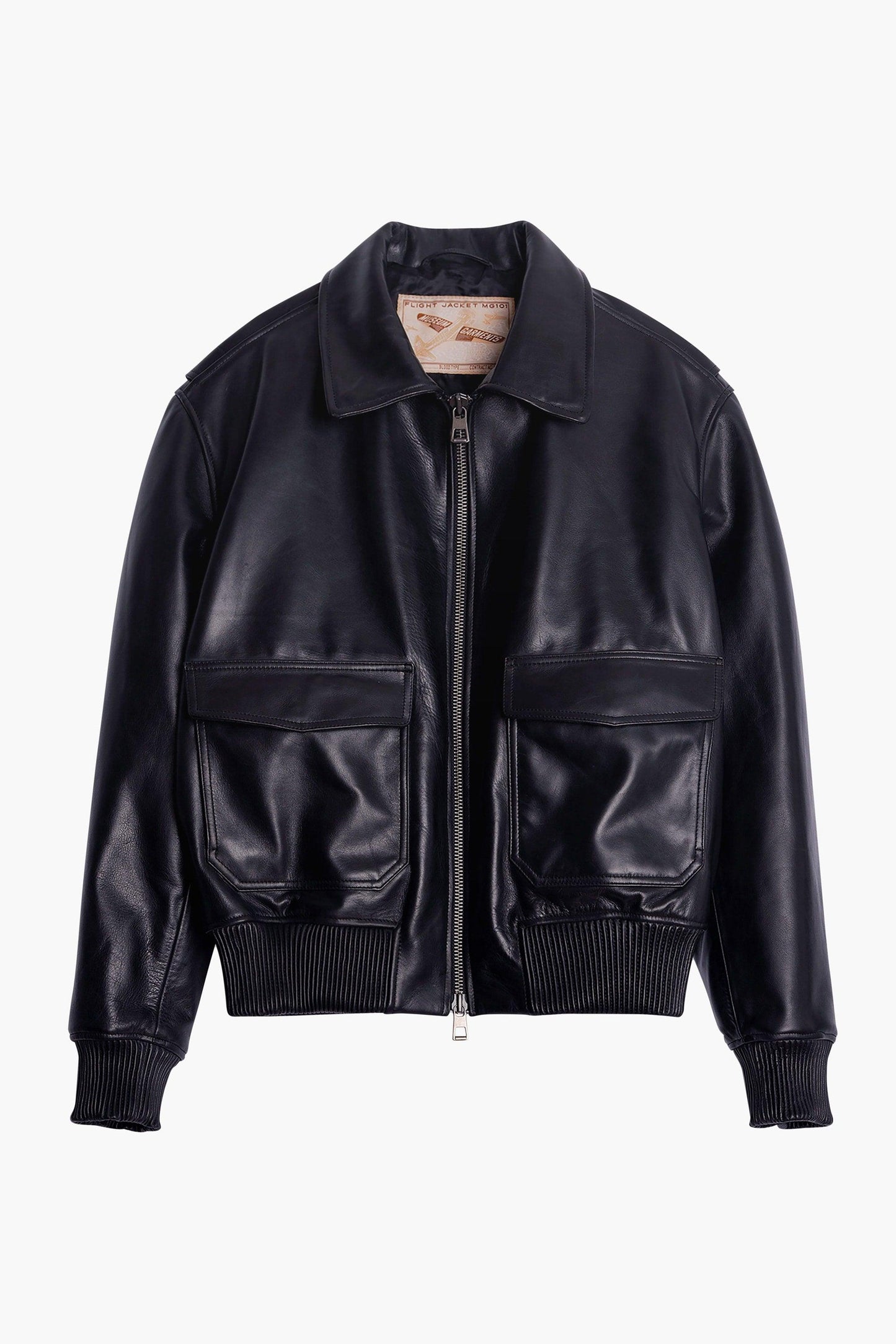 Flight Jacket - Brown Leather