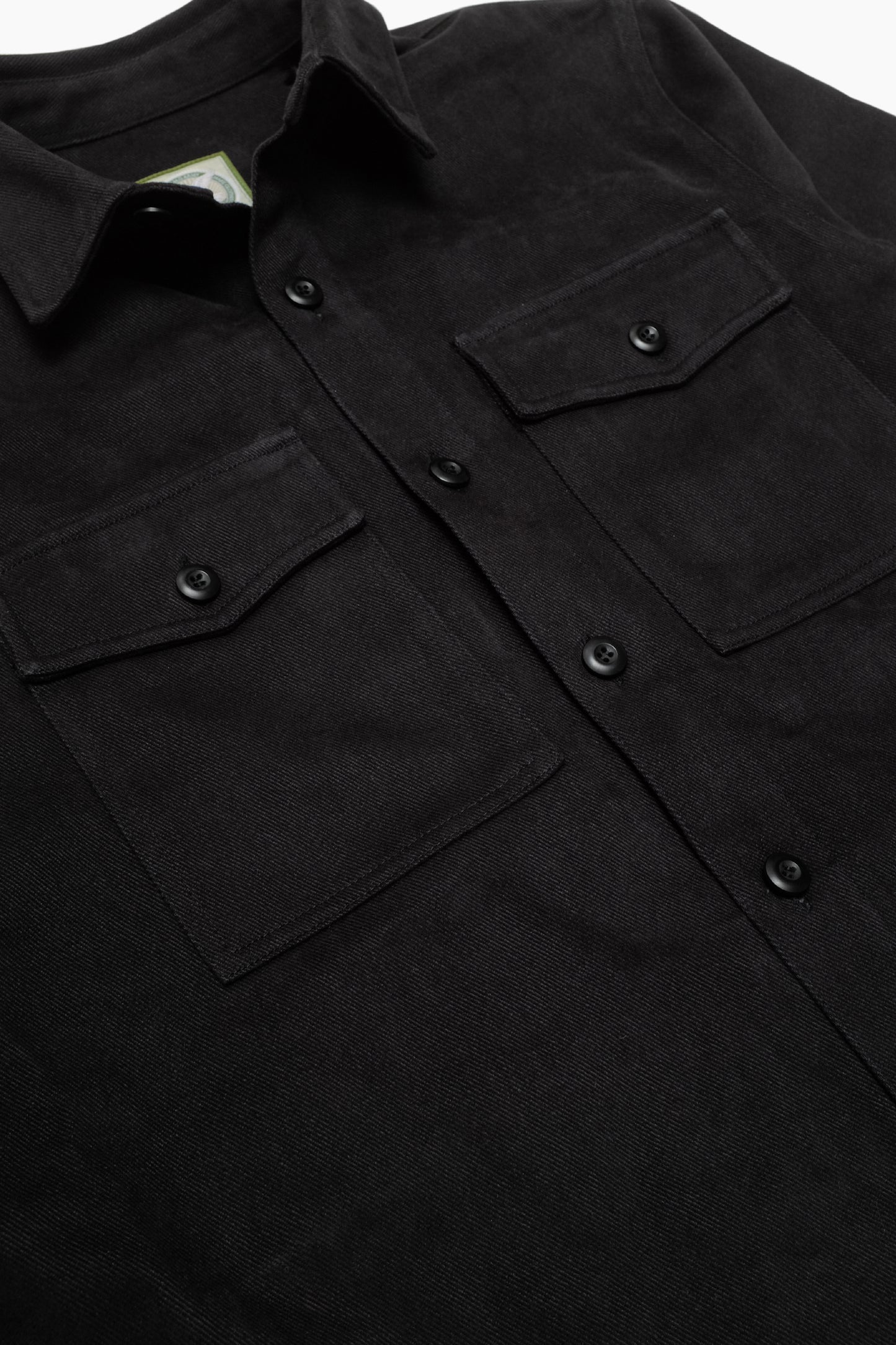 Veste Military Field - Coton Faded Black