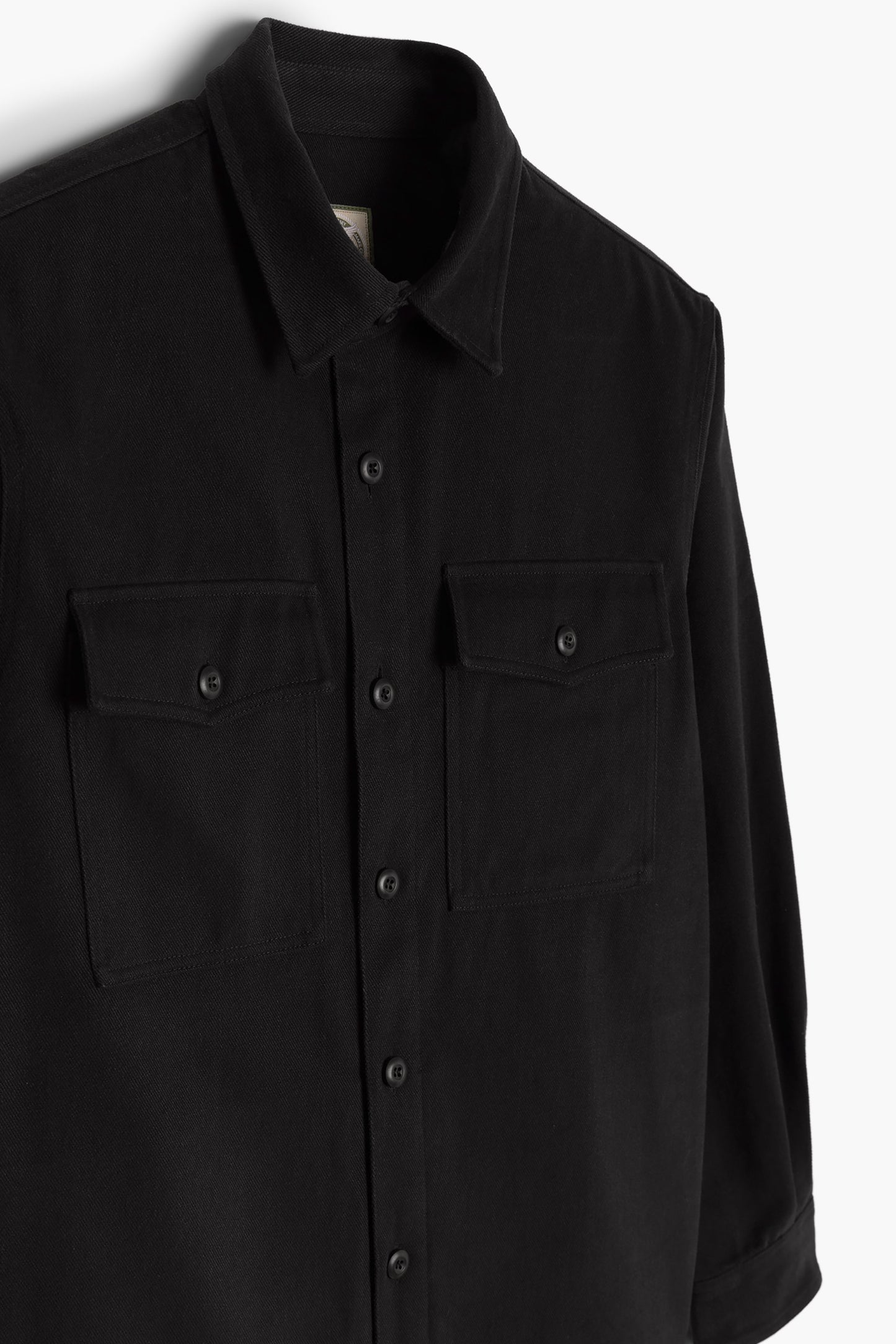 Veste Military Field - Coton Faded Black