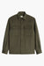 Military Field Jacket - Dark Green Wool-Cashmere