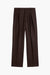 Pantalon French Military - Laine Marron