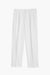 French Military Pants - White Cotton