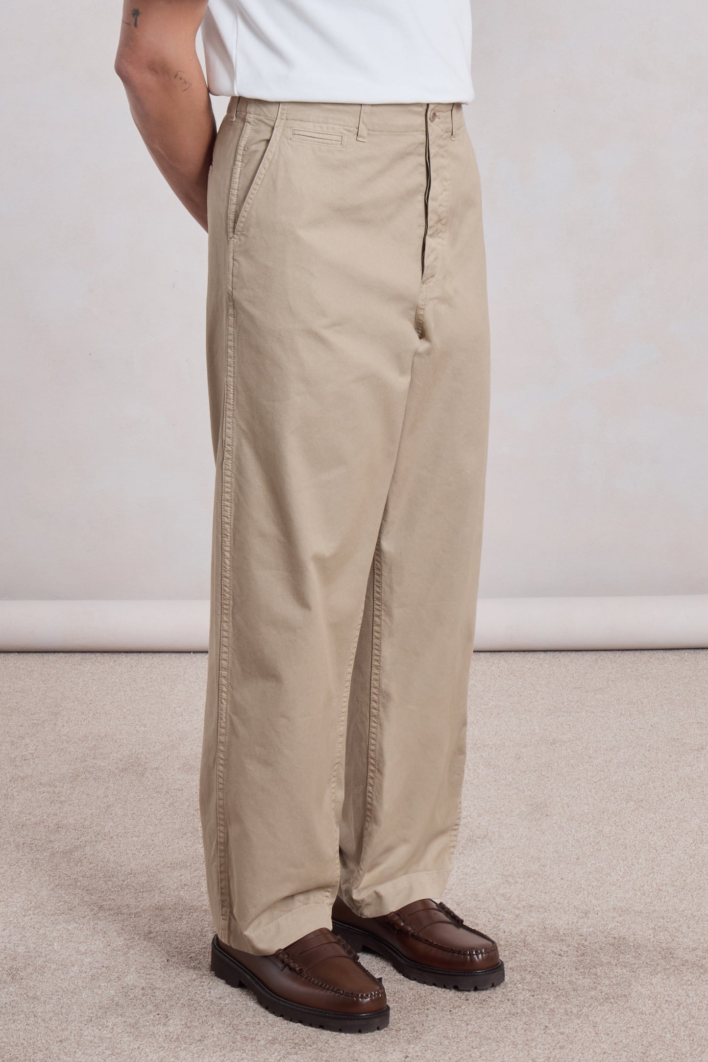 Off-duty Chino - Beige