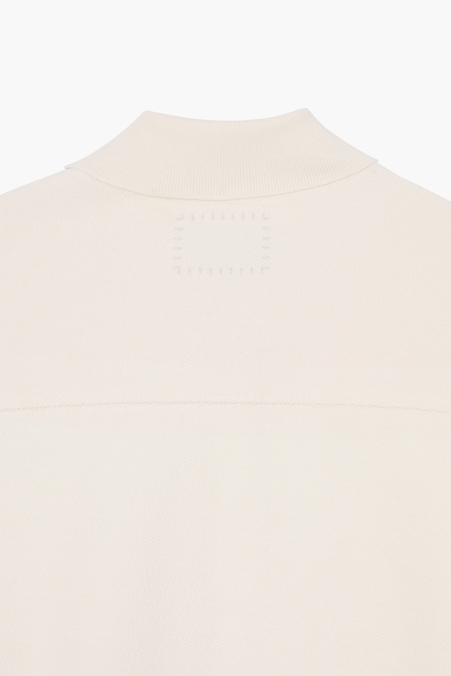 Reversed Polo Sweatshirt - Natural