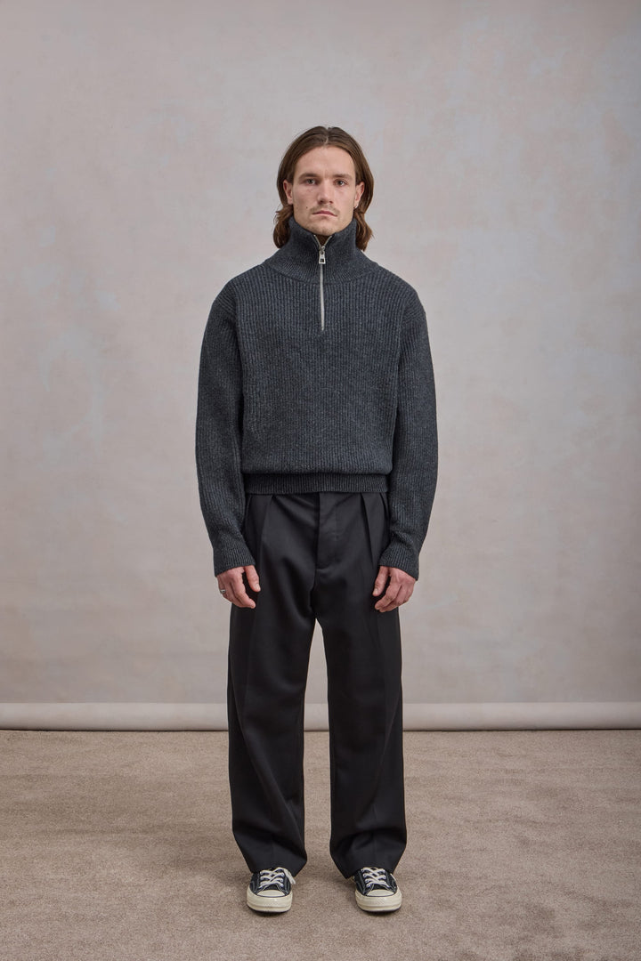Sailor Sweater - Lambswool Charcoal