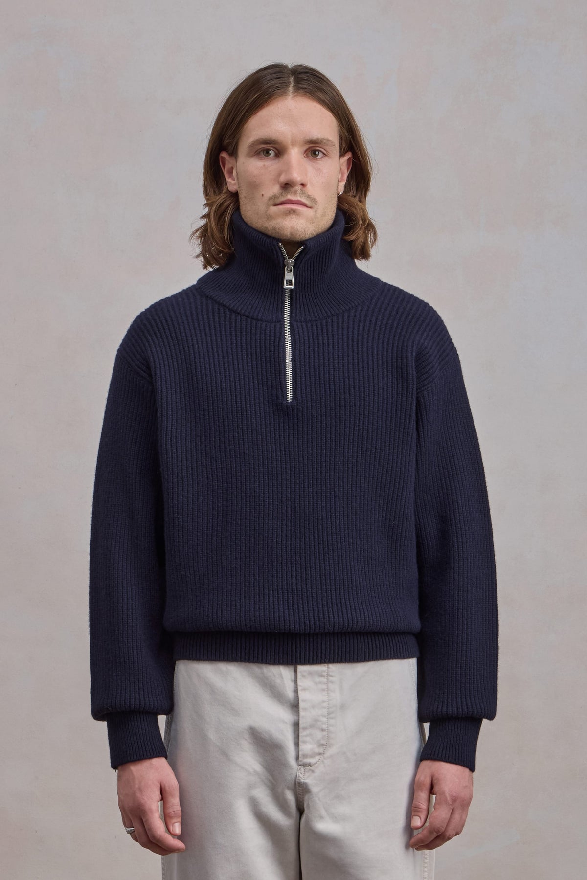 Sailor Sweater - Lambswool Navy
