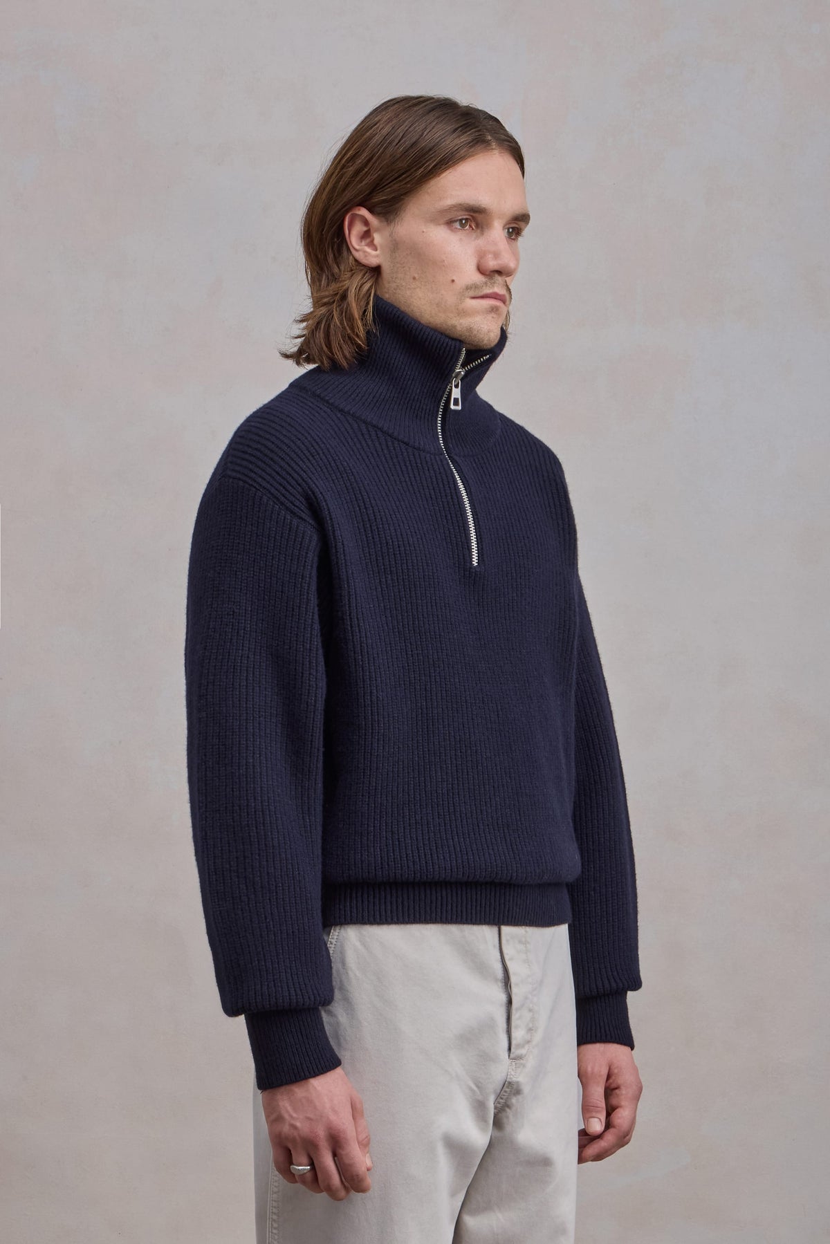 Sailor Sweater - Lambswool Navy