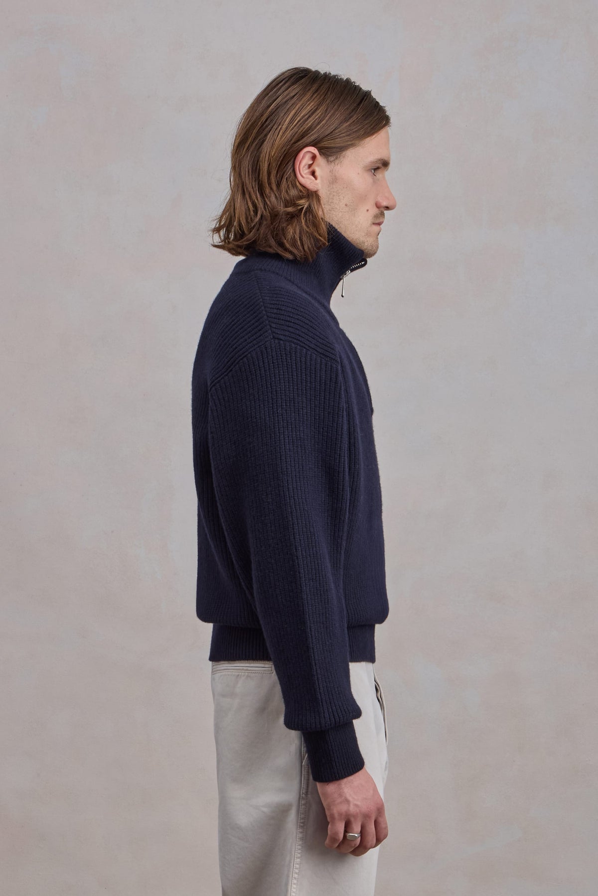 Sailor Sweater - Lambswool Navy