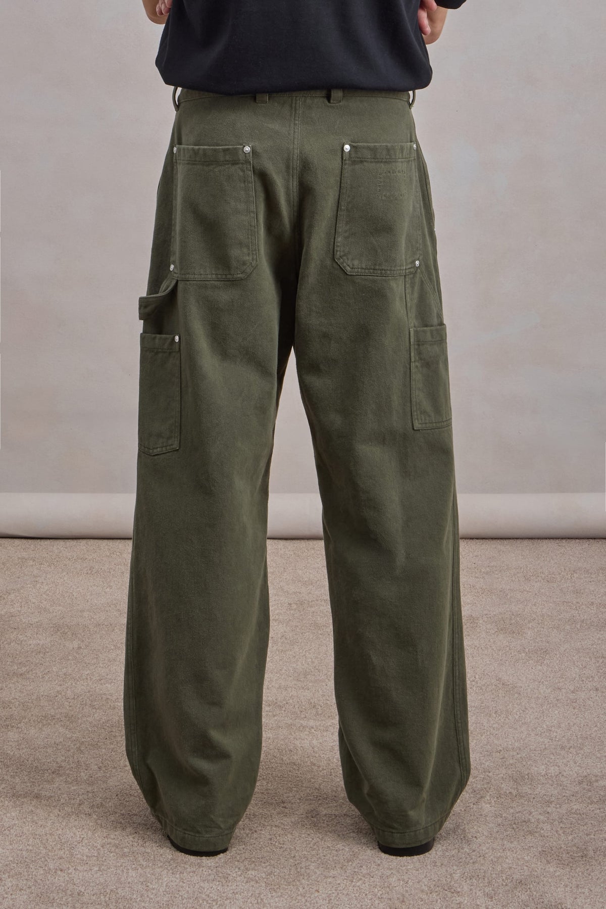 Pantalon Soft Single Knee - Vert Foncé