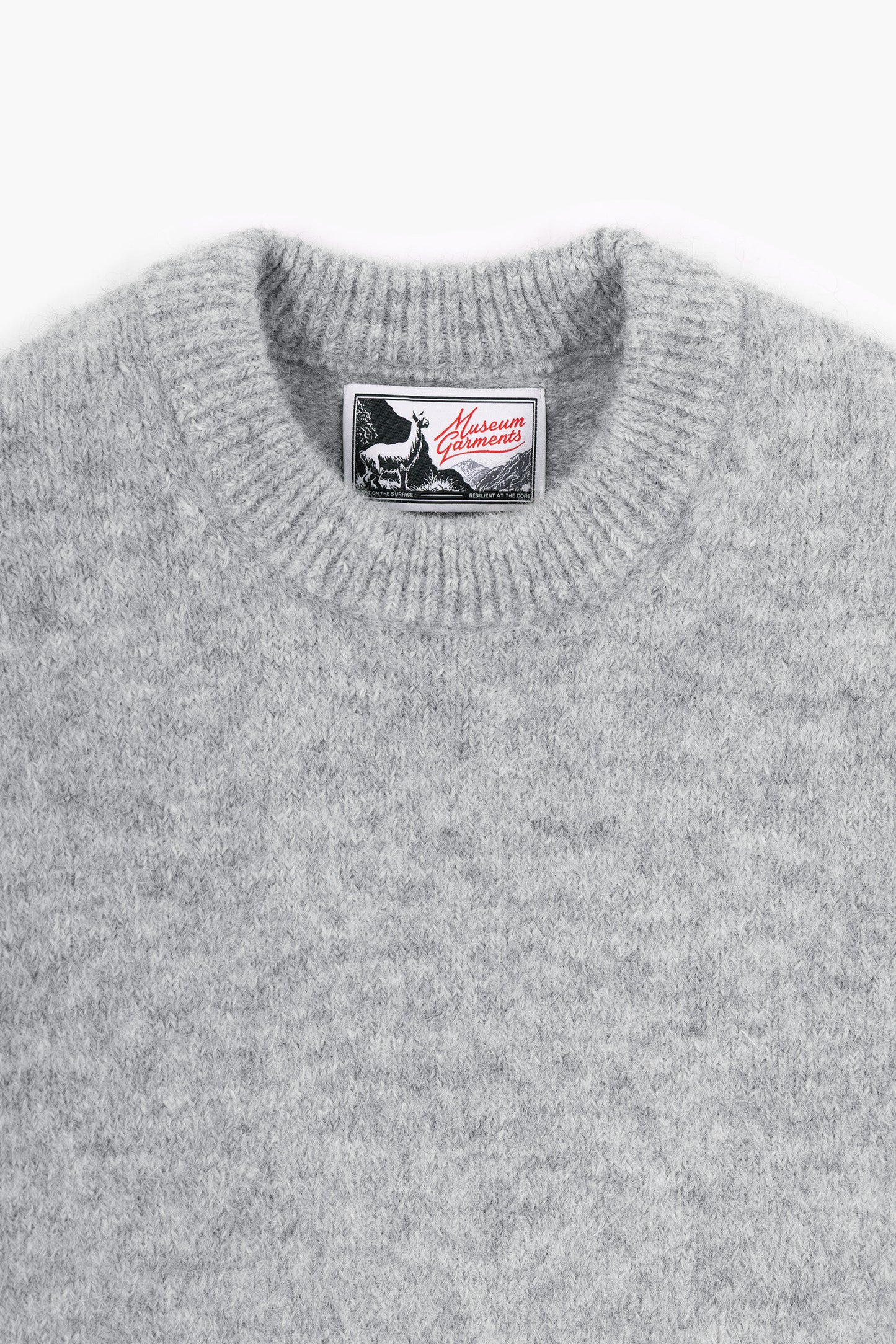 Alpaca sweater - Grey