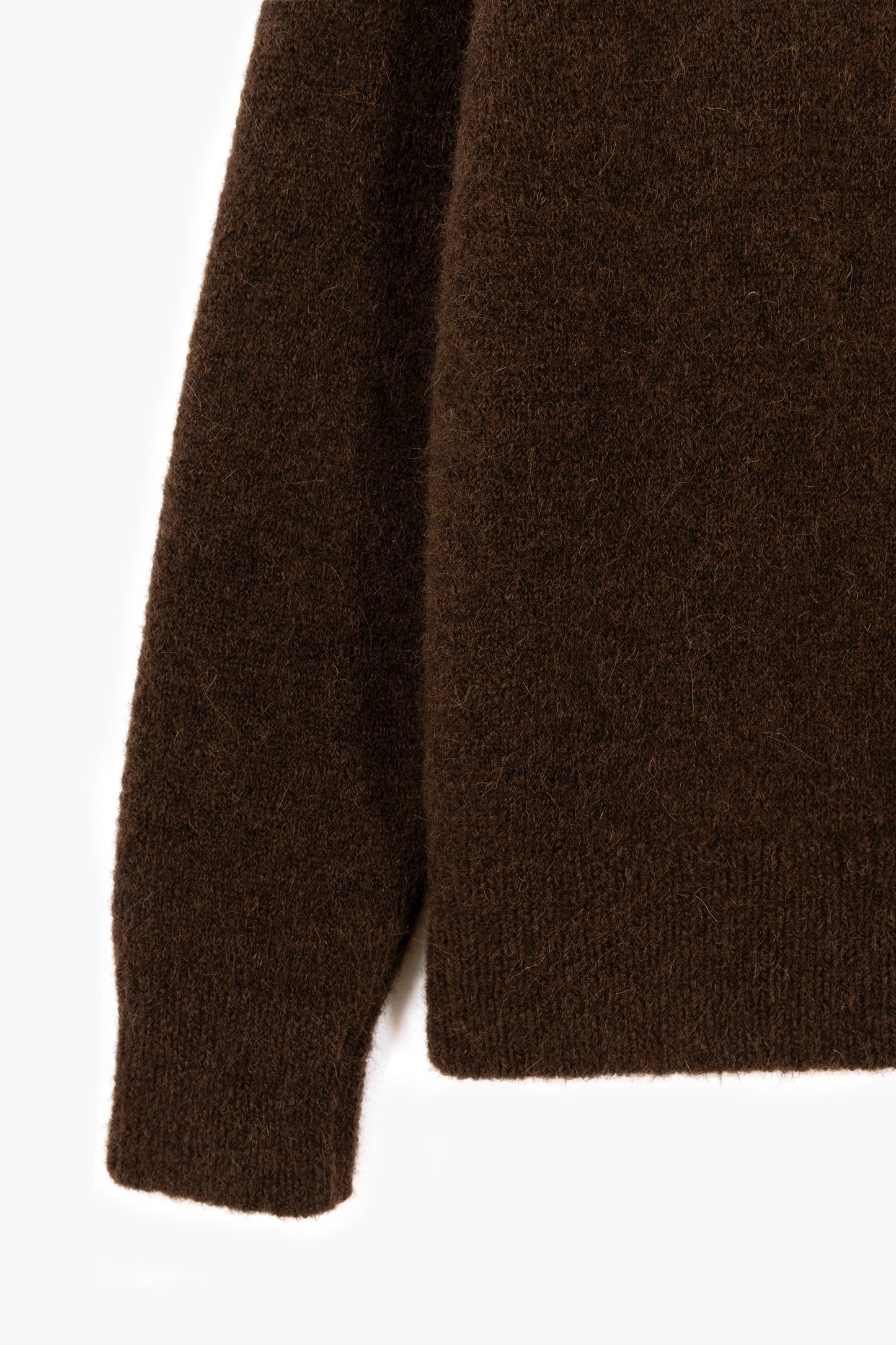 Alpaca sweater - Brown
