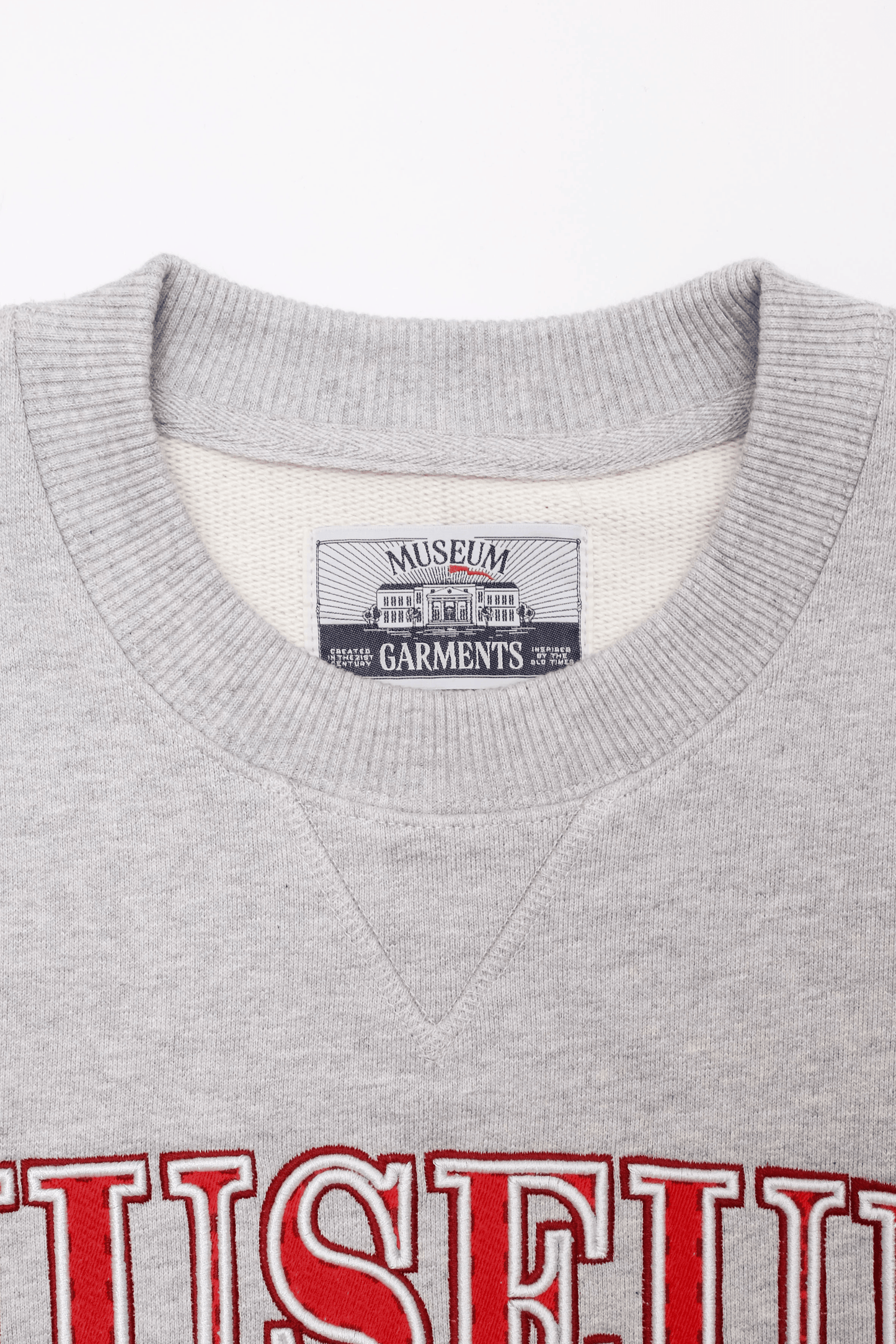 University Sweatshirt Heavyweight - Gris Chiné