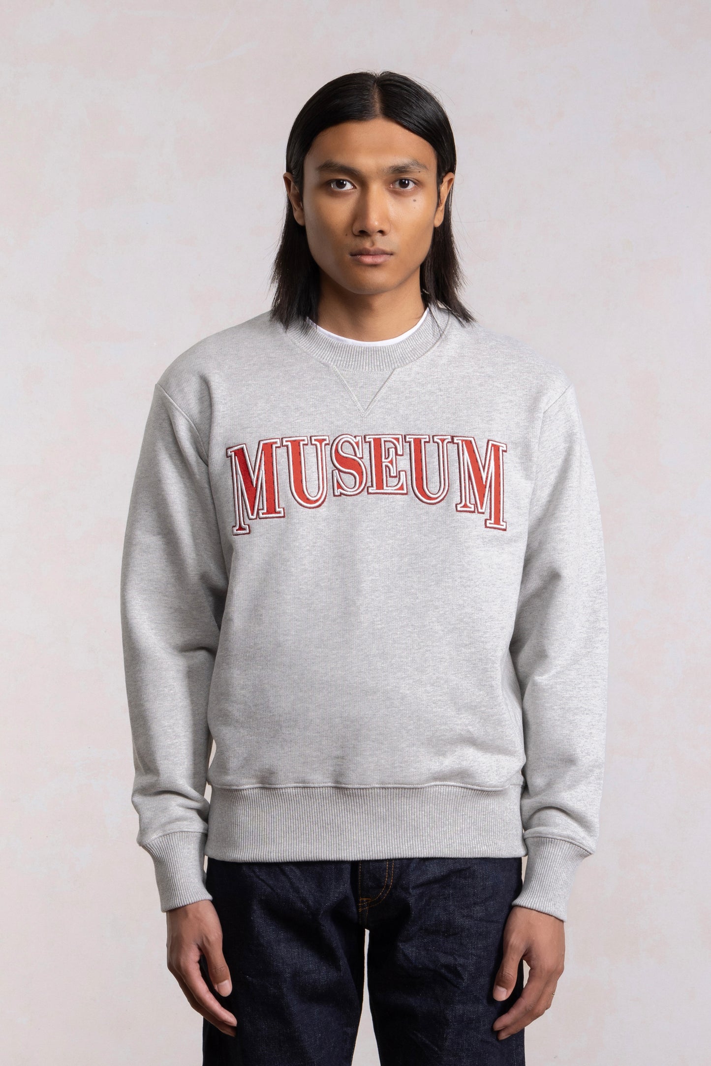 University Heavyweight Sweatshirt - Heather Gray