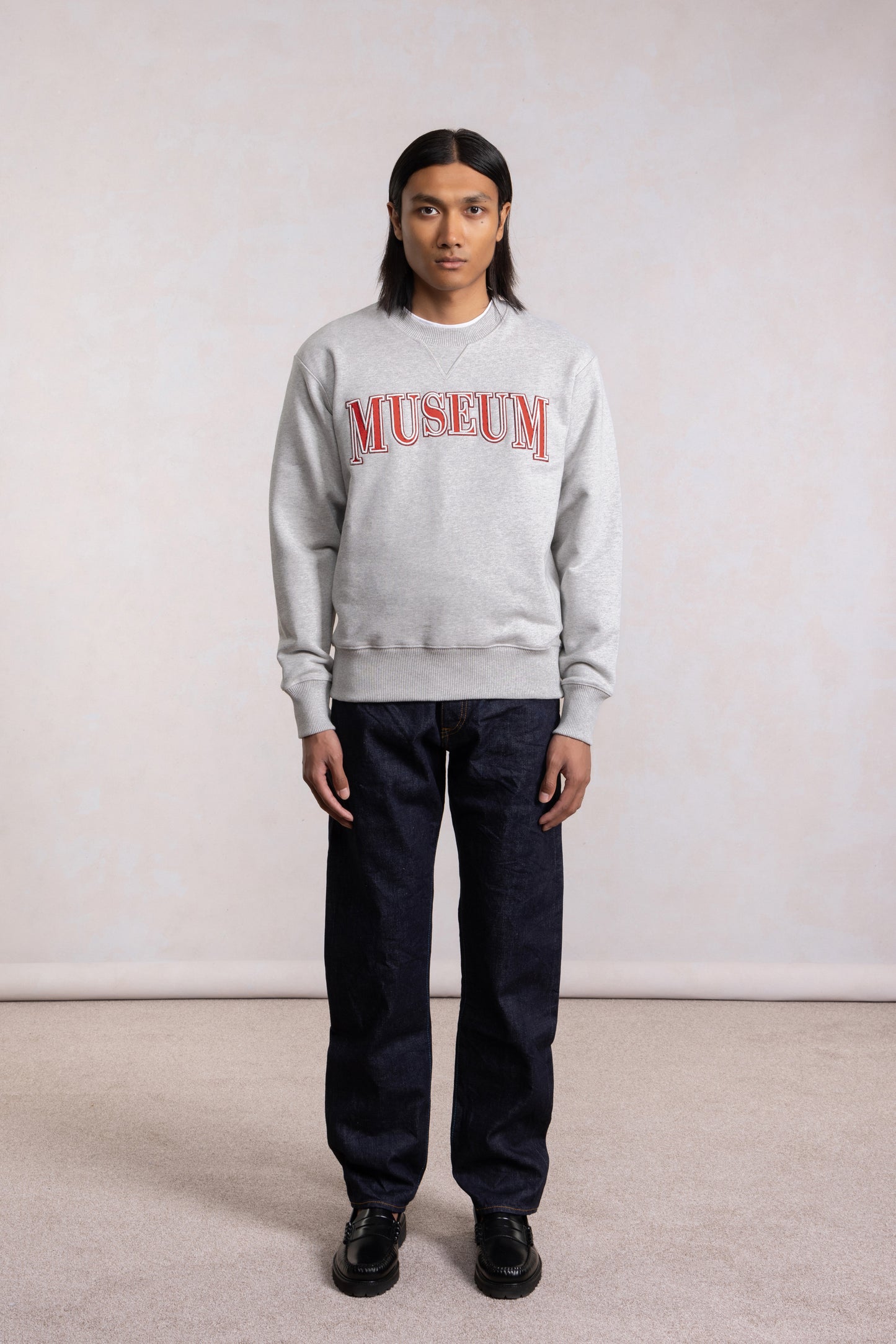 University Heavyweight Sweatshirt - Heather Gray