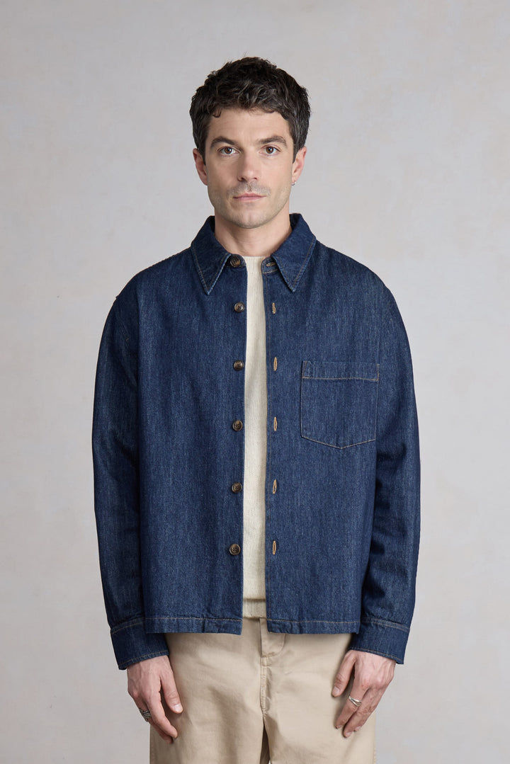 Western Overshirt - Denim