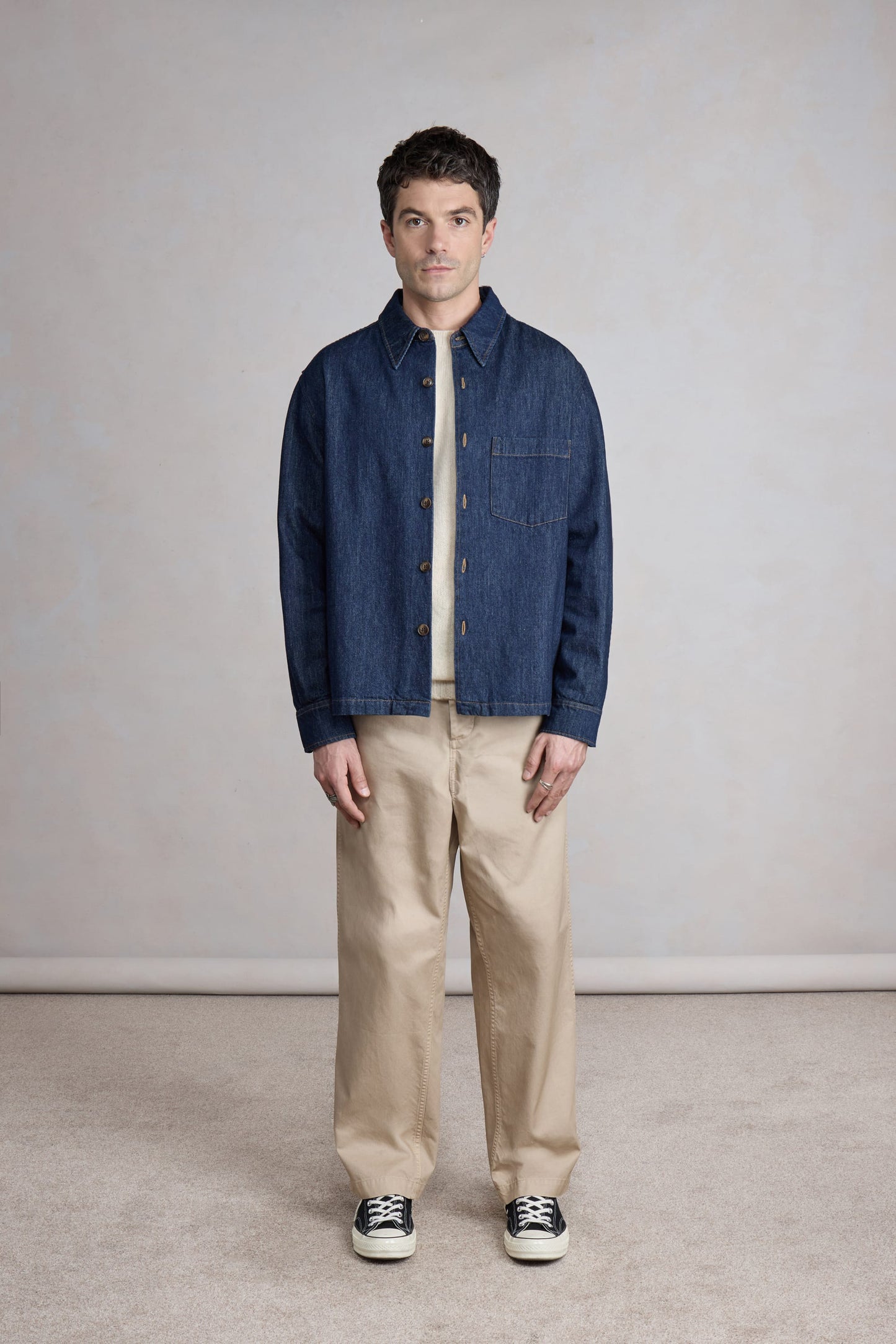 Western Overshirt - Denim