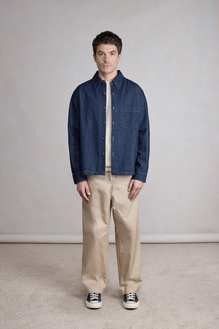 Western Overshirt - Denim