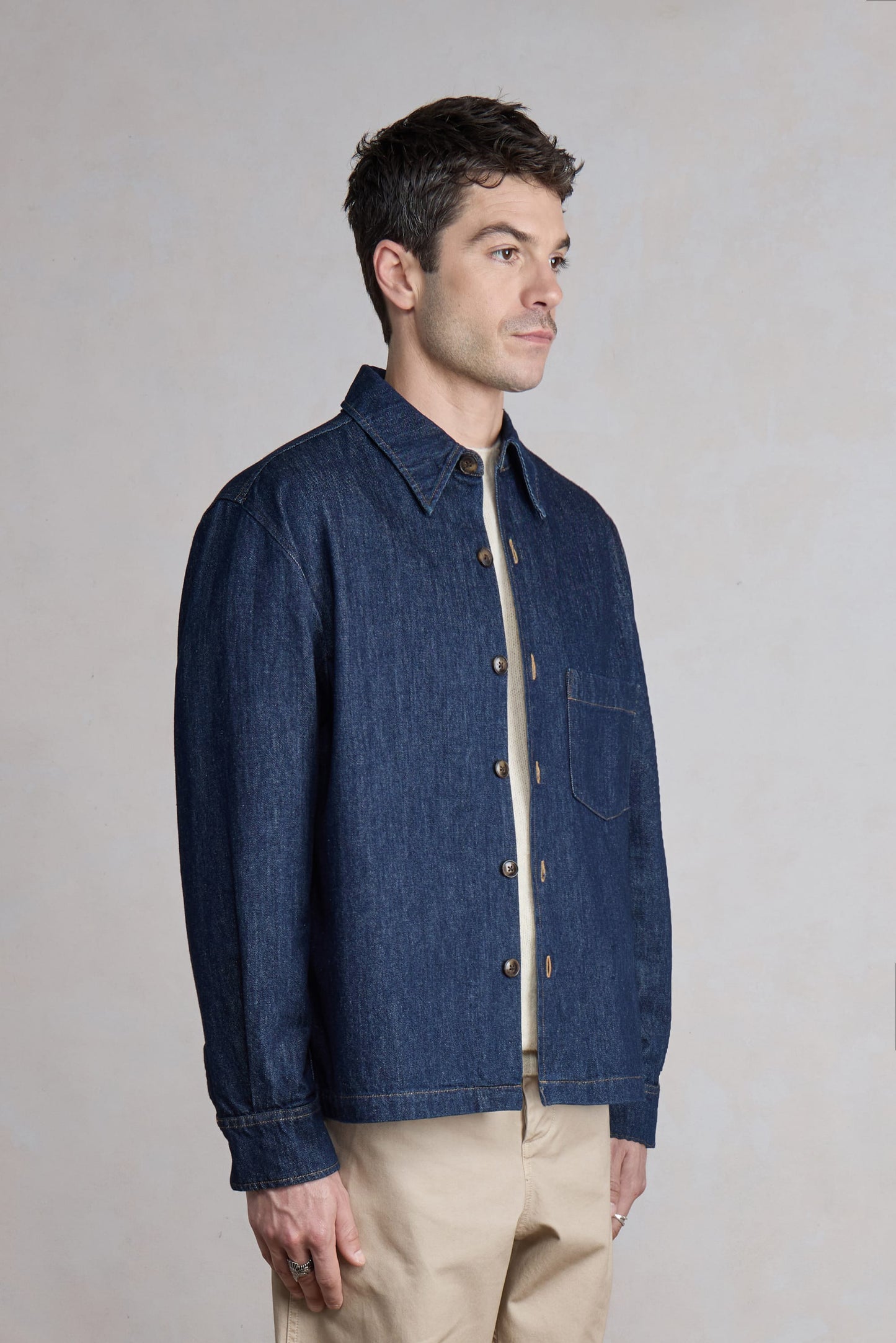 Western Overshirt - Denim