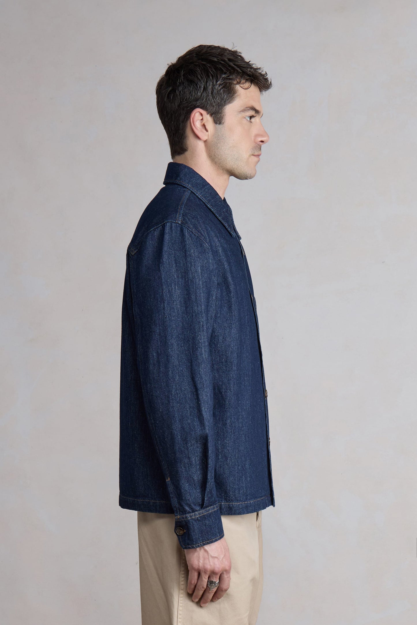 Western Overshirt - Denim