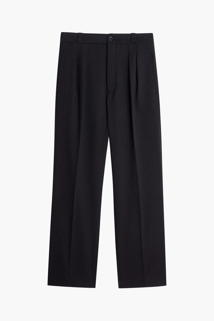 Pantalon French Military - Laine Noir