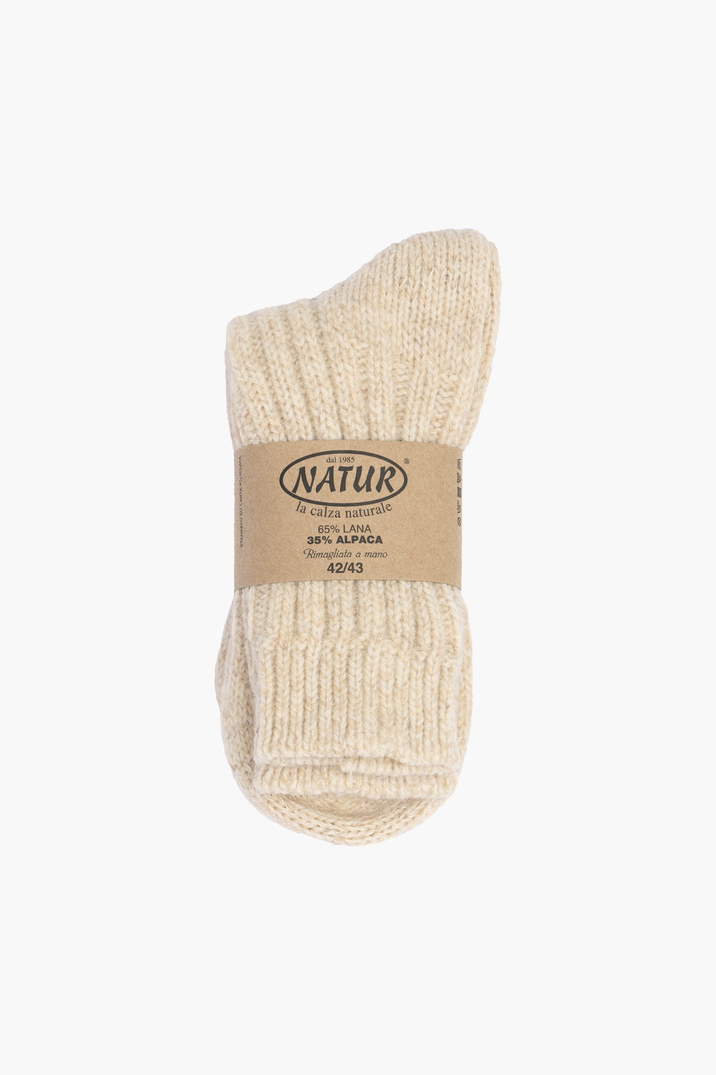 Chaussettes Laine/Alpaga - Beige