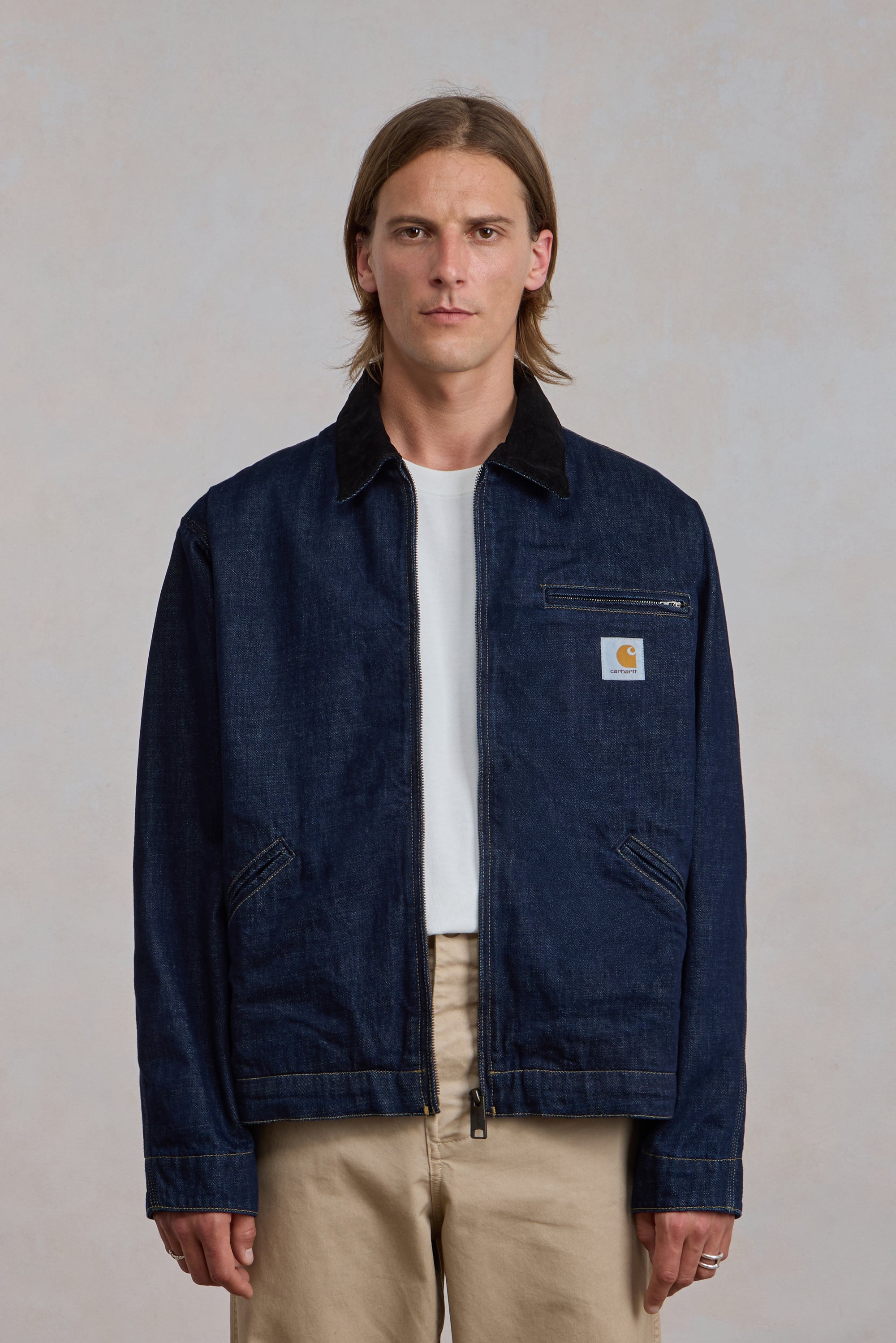 CARHARTT WIP - OG Detroit Jacket - Blue / Black rinsed – suuupply
