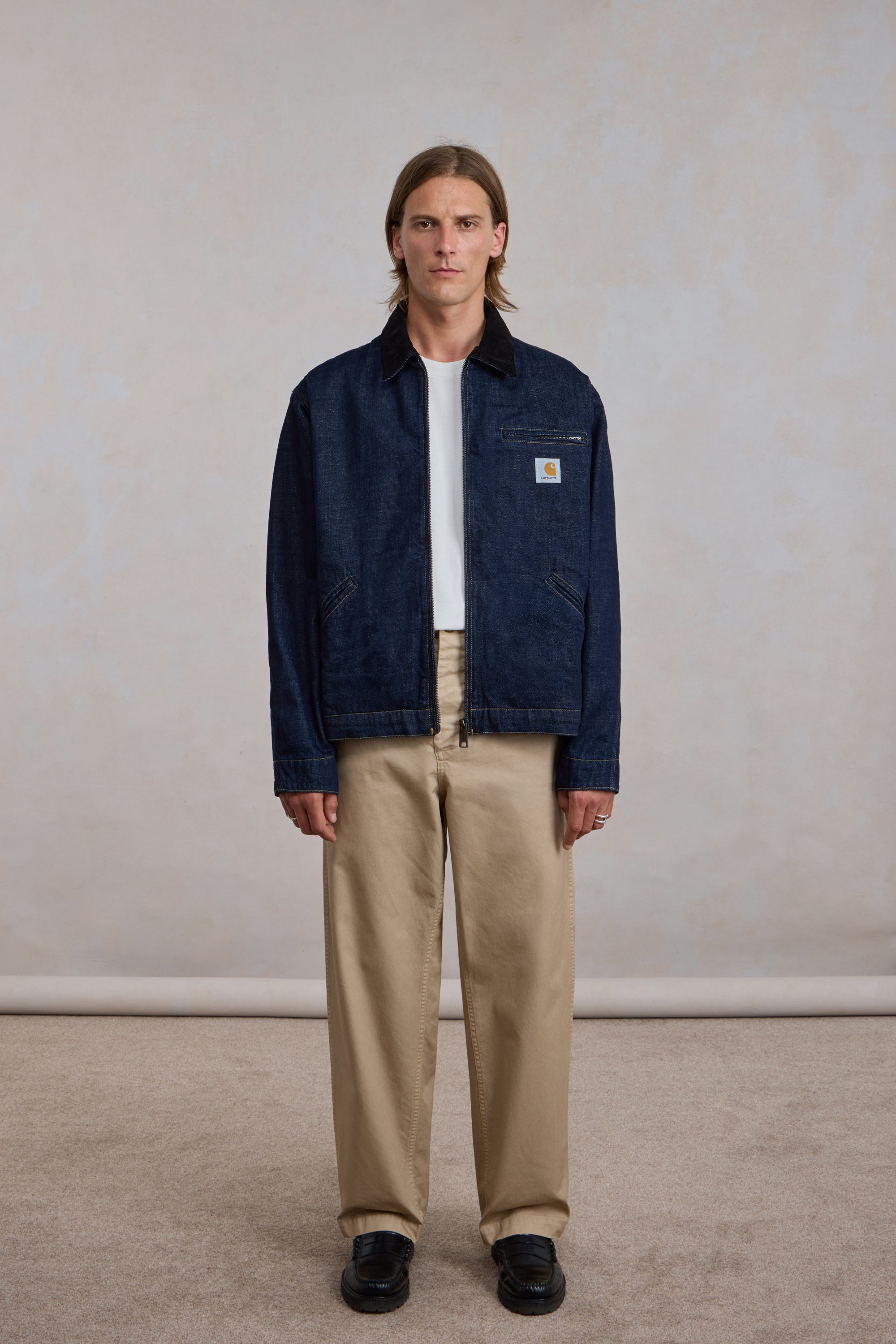 CARHARTT WIP - OG Detroit Jacket - Blue / Black rinsed – suuupply